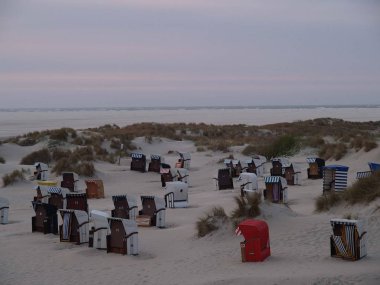 Alman Kuzey Sahili 'nde yaz mevsimi