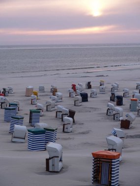 Alman Kuzey Sahili 'nde yaz mevsimi