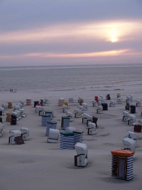 Alman Kuzey Sahili 'nde yaz mevsimi