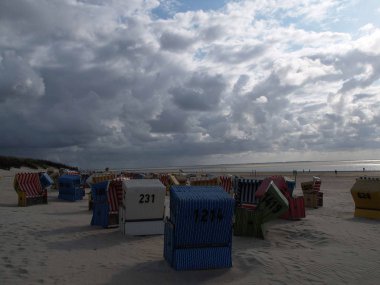 Alman Kuzey Sahili 'nde yaz mevsimi