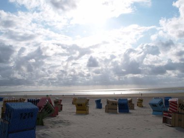 Alman Kuzey Sahili 'nde yaz mevsimi