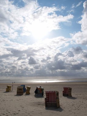 Alman Kuzey Sahili 'nde yaz mevsimi