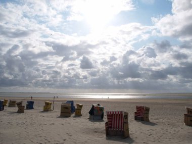 Alman Kuzey Sahili 'nde yaz mevsimi