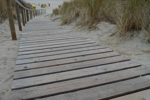 Heure Été Côte Allemande Mer Nord — Photo