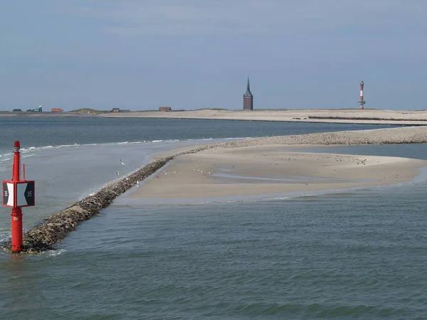 Zomertijd Aan Duitse Noordzeekust — Stockfoto