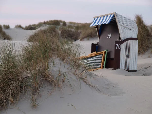 Sommerzeit Der Deutschen Nordseeküste — Stockfoto