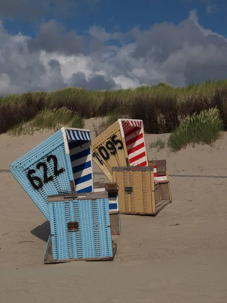 Sommerzeit Der Deutschen Nordseeküste — Stockfoto