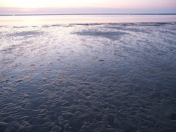 Heure Été Côte Allemande Mer Nord — Photo