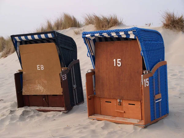 stock image Summer time at the german north sea coast