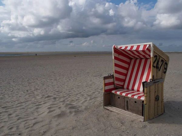 Zomertijd Aan Duitse Noordzeekust — Stockfoto