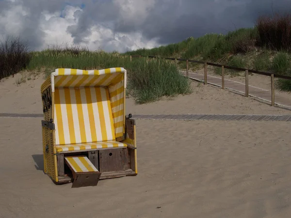 Sommerzeit Der Deutschen Nordseeküste — Stockfoto