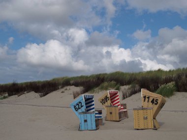 Alman Kuzey Sahili 'nde yaz mevsimi