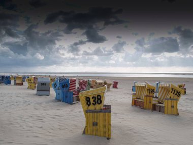 Alman Kuzey Sahili 'nde yaz mevsimi