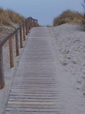 Alman Kuzey Sahili 'nde yaz mevsimi