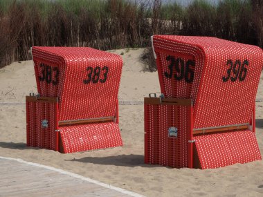 Alman Kuzey Sahili 'nde yaz mevsimi