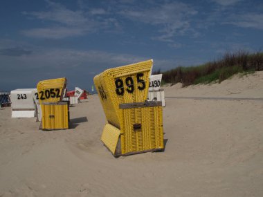 Alman Kuzey Sahili 'nde yaz mevsimi