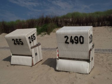 Alman Kuzey Sahili 'nde yaz mevsimi