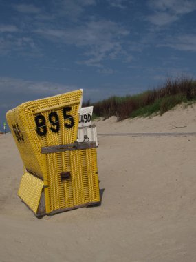 Alman Kuzey Sahili 'nde yaz mevsimi