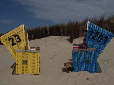 Alman Kuzey Sahili 'nde yaz mevsimi