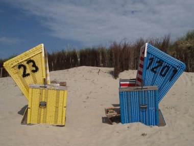 Alman Kuzey Sahili 'nde yaz mevsimi