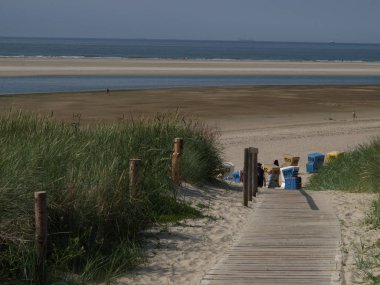 Alman Kuzey Sahili 'nde yaz mevsimi