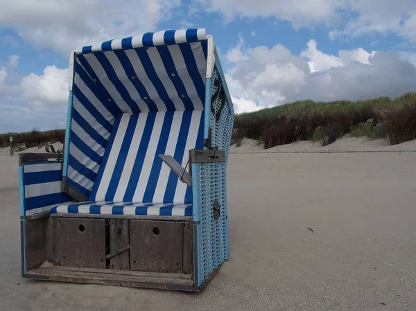 Heure Été Côte Allemande Mer Nord — Photo