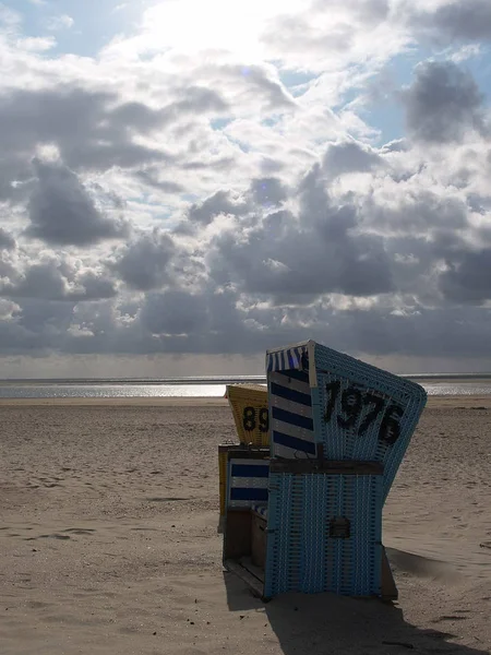 Ora Legale Sulla Costa Tedesca Del Mare Del Nord — Foto Stock