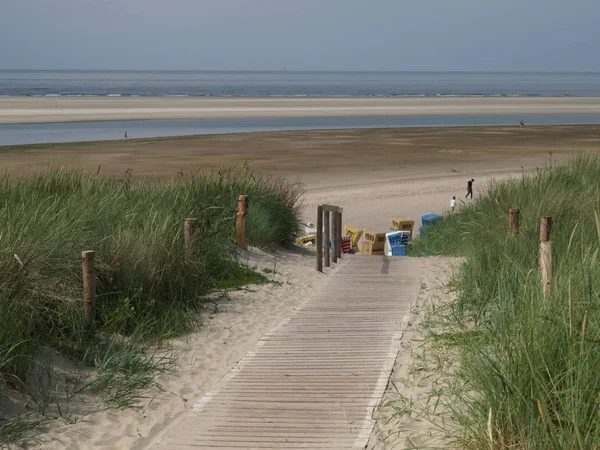 Heure Été Côte Allemande Mer Nord — Photo