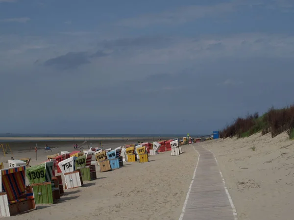 Heure Été Côte Allemande Mer Nord — Photo