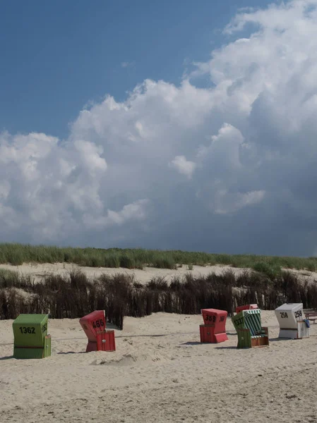 Zomertijd Aan Duitse Noordzeekust — Stockfoto