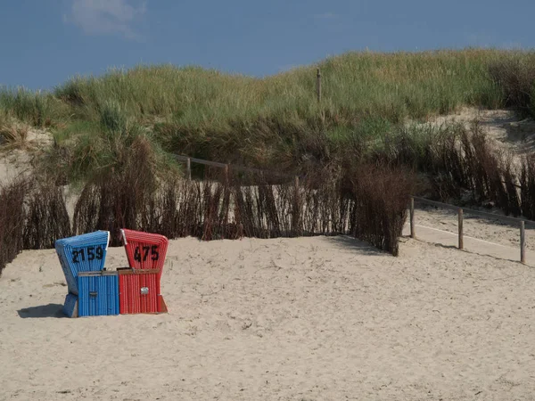 Zomertijd Aan Duitse Noordzeekust — Stockfoto