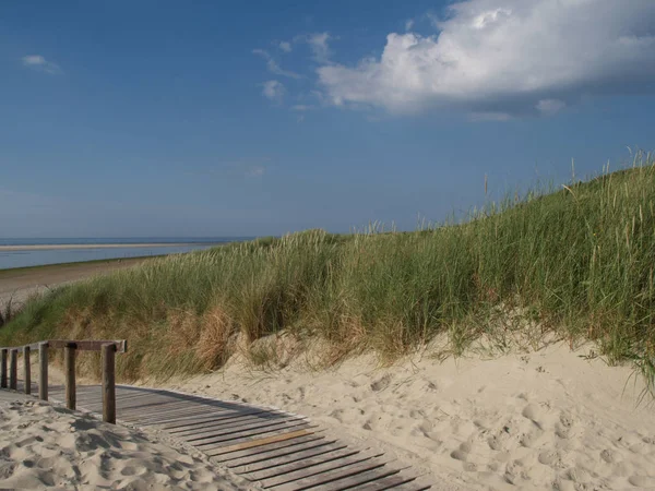 Heure Été Côte Allemande Mer Nord — Photo