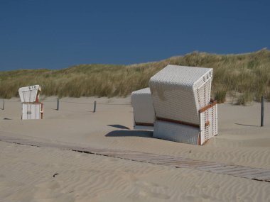 Alman Kuzey Sahili 'nde yaz mevsimi