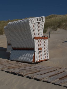 Alman Kuzey Sahili 'nde yaz mevsimi