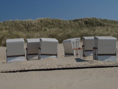 Alman Kuzey Sahili 'nde yaz mevsimi