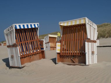 Alman Kuzey Sahili 'nde yaz mevsimi