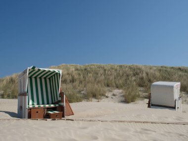 Alman Kuzey Sahili 'nde yaz mevsimi