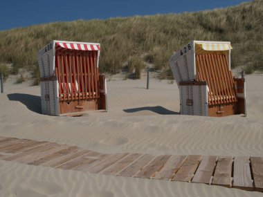 Alman Kuzey Sahili 'nde yaz mevsimi