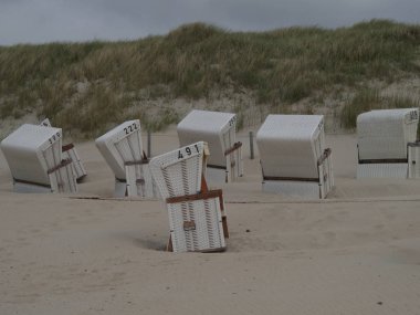 Alman Kuzey Sahili 'nde yaz mevsimi