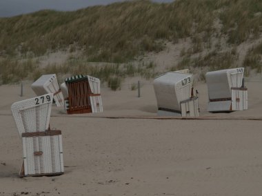 Alman Kuzey Sahili 'nde yaz mevsimi