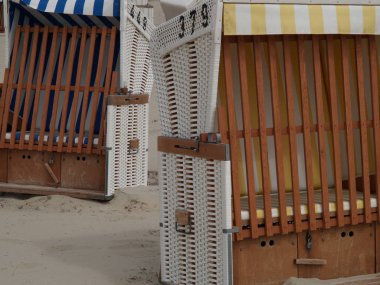 Alman Kuzey Sahili 'nde yaz mevsimi