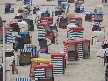 Alman Kuzey Sahili 'nde yaz mevsimi