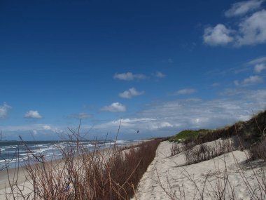 Alman Kuzey Sahili 'nde yaz mevsimi