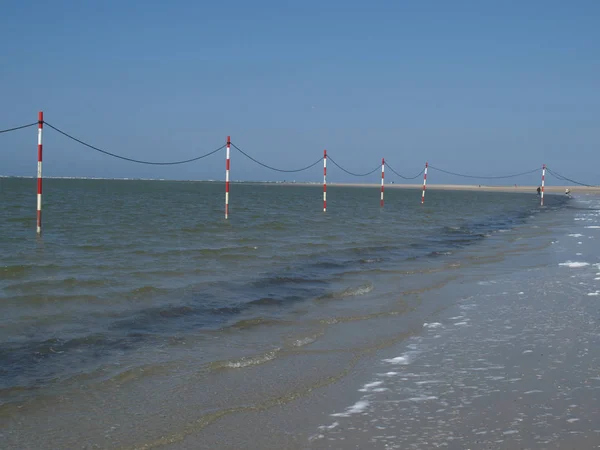 Zomertijd Aan Duitse Noordzeekust — Stockfoto