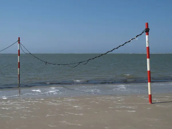 Zomertijd Aan Duitse Noordzeekust — Stockfoto