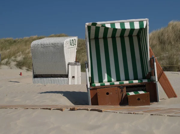 Sommerzeit Der Deutschen Nordseeküste — Stockfoto