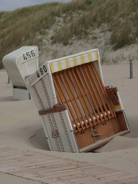 Sommerzeit Der Deutschen Nordseeküste — Stockfoto