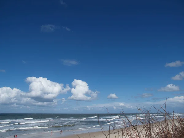 Heure Été Côte Allemande Mer Nord — Photo