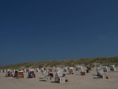 Alman Kuzey Sahili 'nde yaz mevsimi