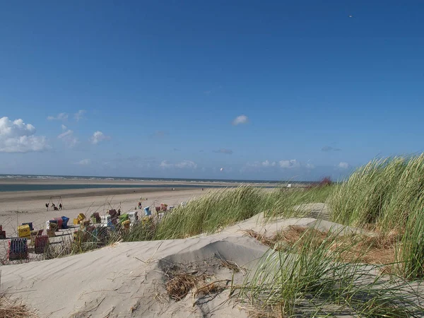 Zomertijd Aan Duitse Noordzeekust — Stockfoto